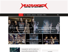Tablet Screenshot of headbangkok.com
